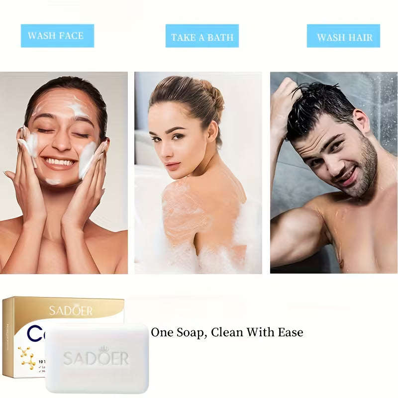 Sadoer Collagen Soap 10x Times Collagen Content 100g