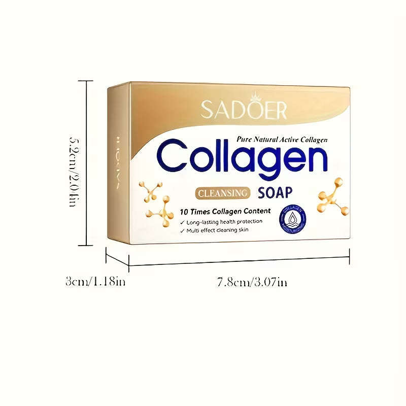 Sadoer Collagen Soap 10x Times Collagen Content 100g