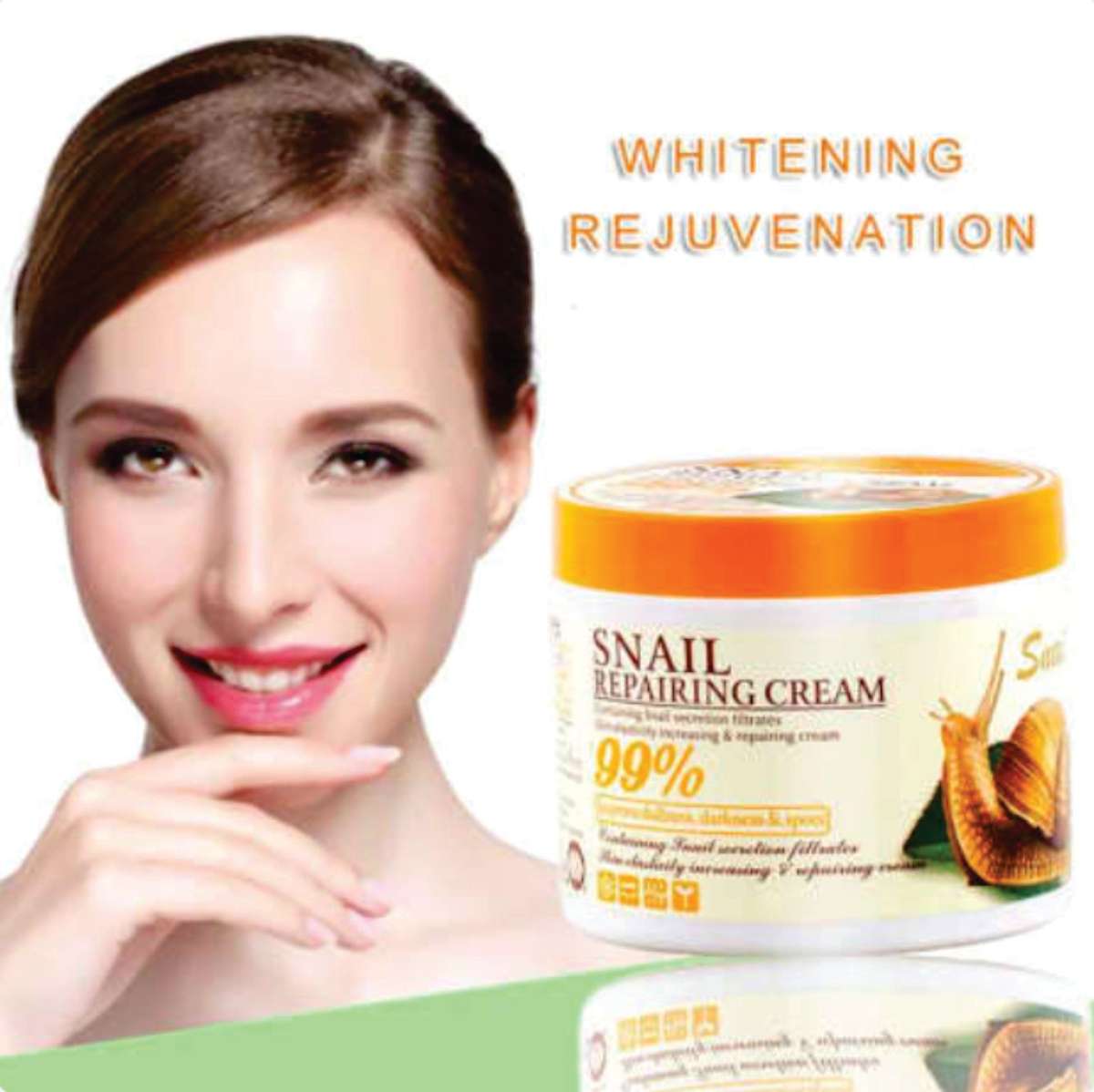 Snail Repairing Cream 99% Skin Re-generation (115g, WKL519) Wokali