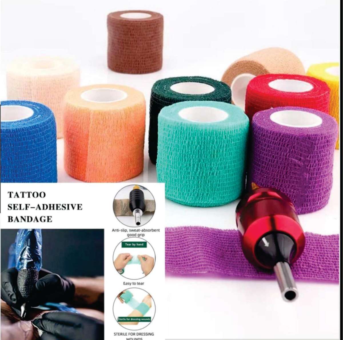 Tattoo Self-Adhesive Bandage 5cm