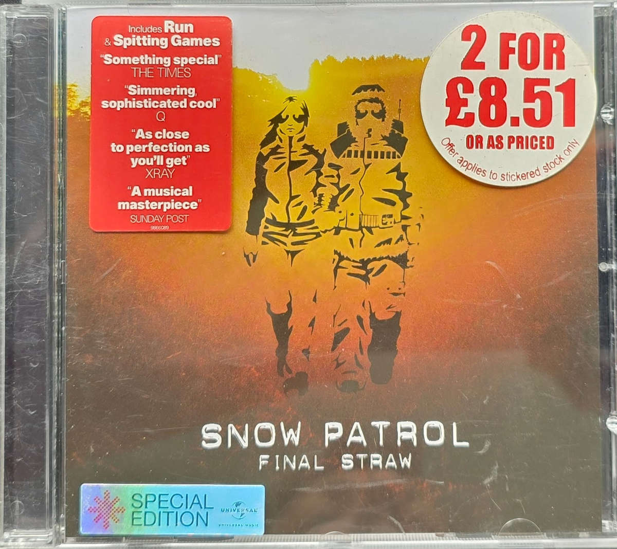Snow Patrol  Final Straw (CD)