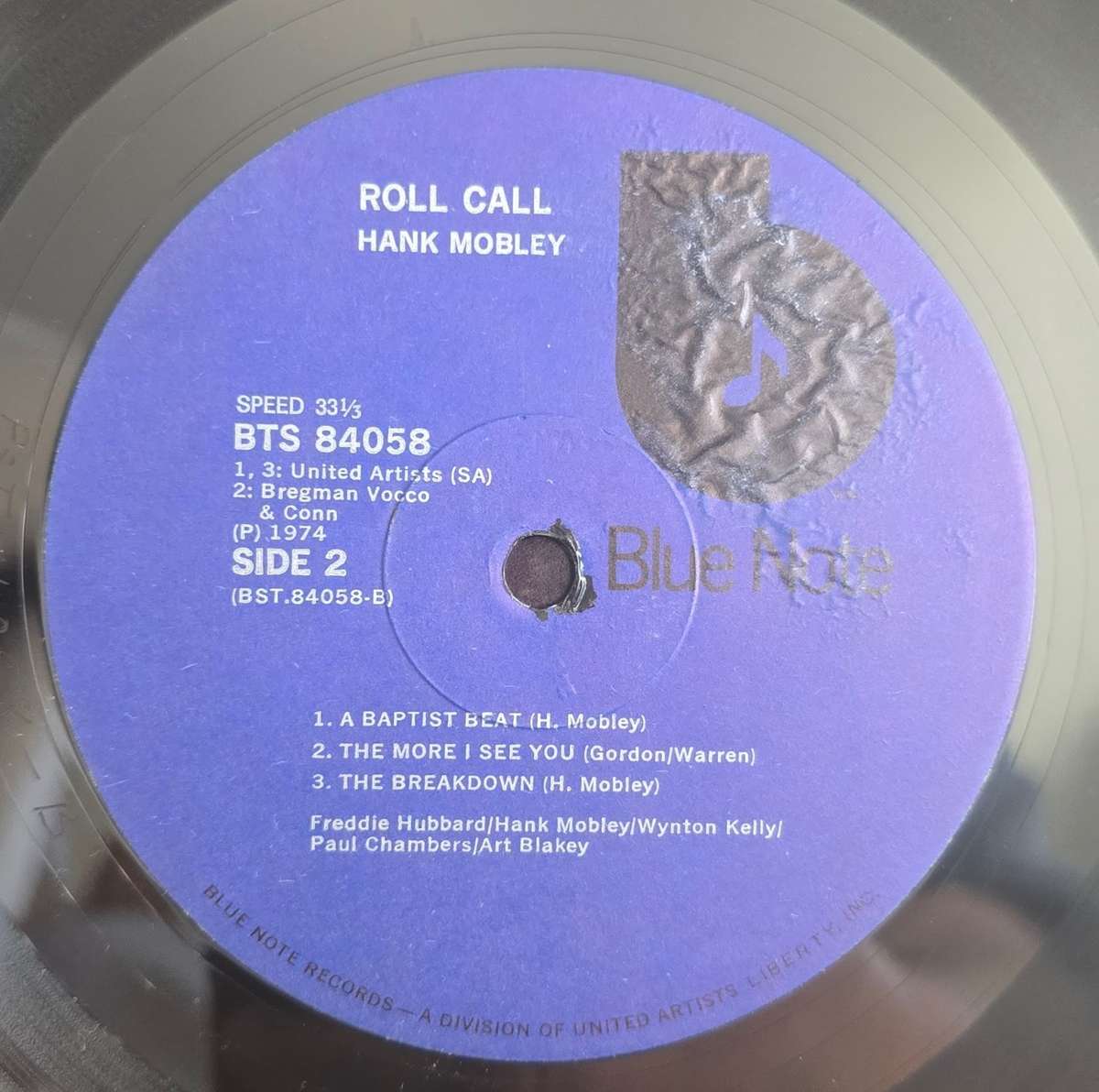 Hank Mobley  Roll Call