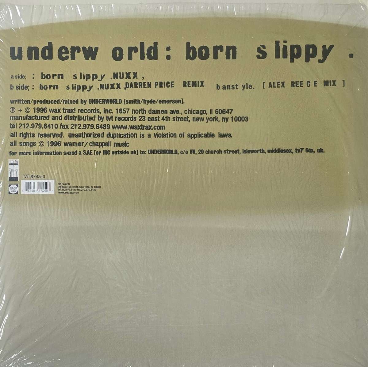 Underworld  Born Slippy