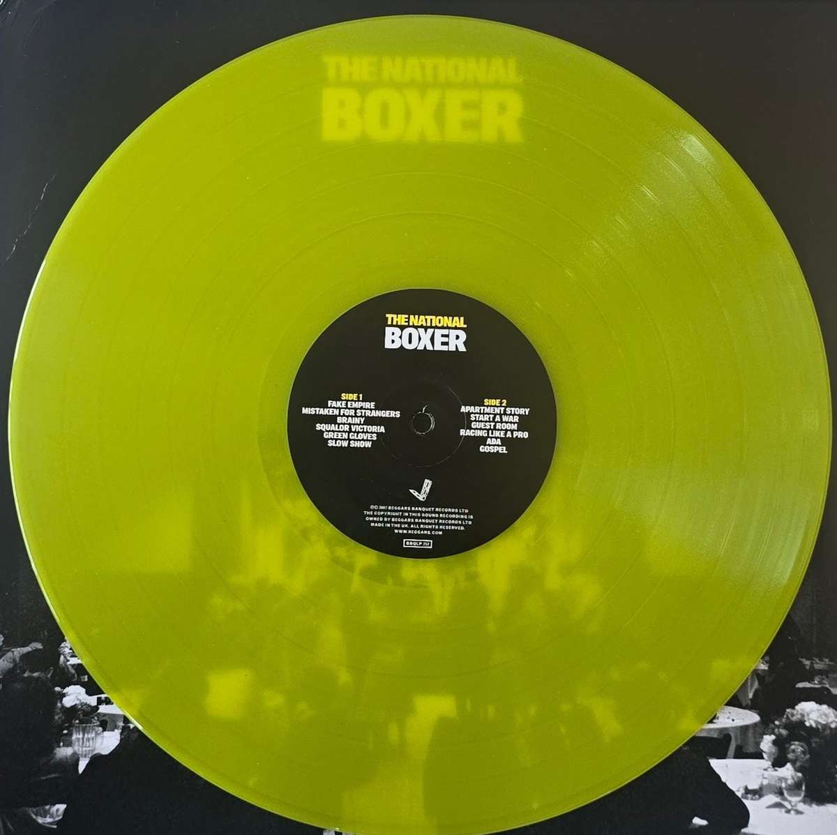 The National  Boxer (Yellow)