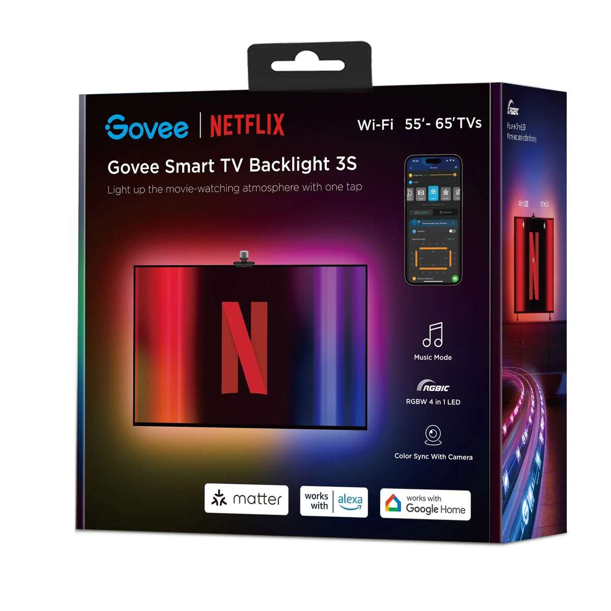 Govee TV Backlight 3S (55~65 inch) NETFLIX CO-BRANDING