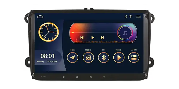 Blackspider BSVW9A Golf 5/6 Apple CarPlay Android Auto Radio