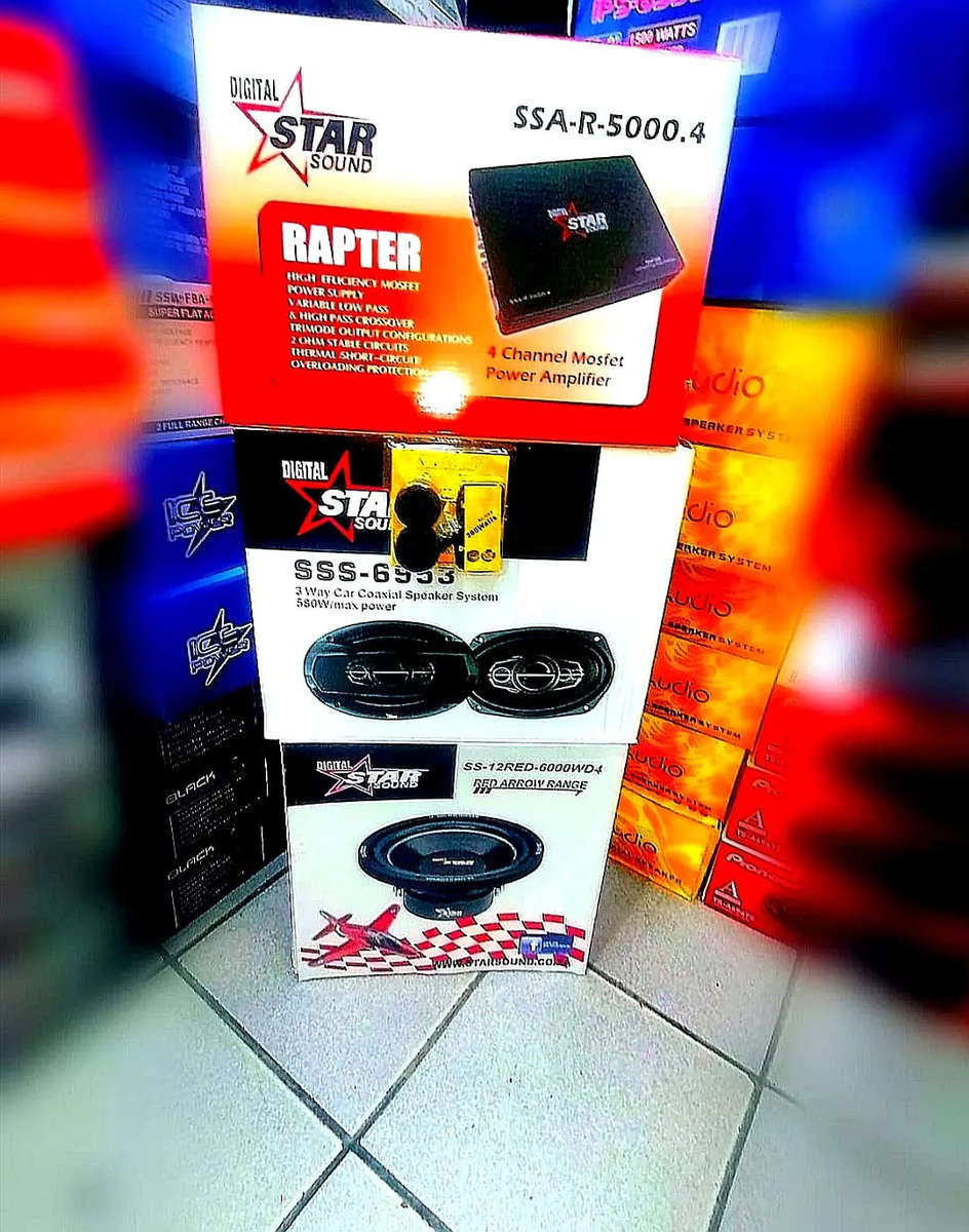 ** 6000W Digital Star Sound System **