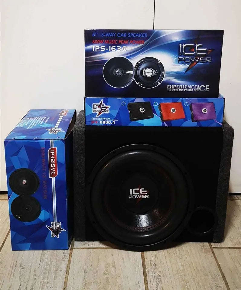 Complete Ice Power Car Sound Combo