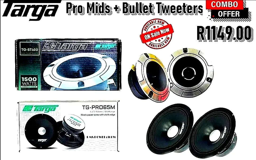 ** Targa Pro Car Sound Combo **