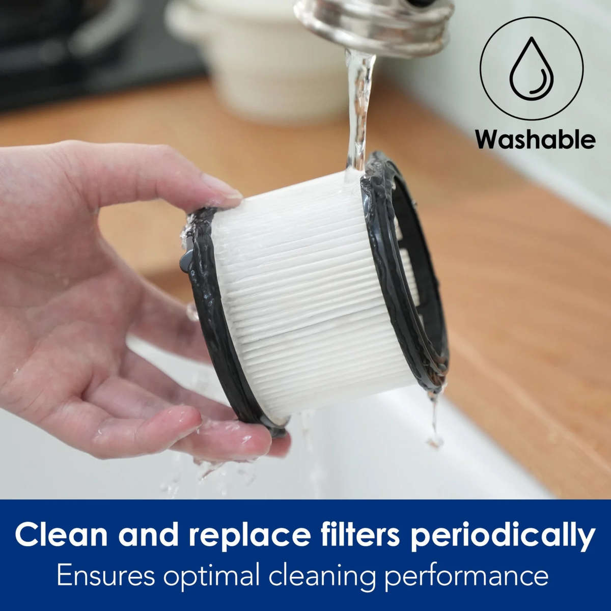 HEPA for STATION 5' Hand Held Vacuum - Washable (1PCS)