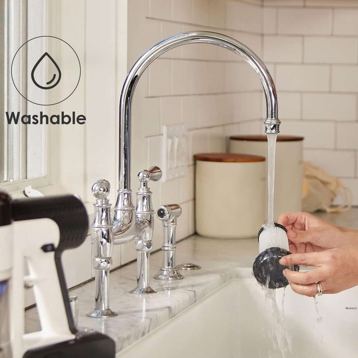 PURE ONE S15 HEPA Filter & Cover Assembly  Attaches Magnetically