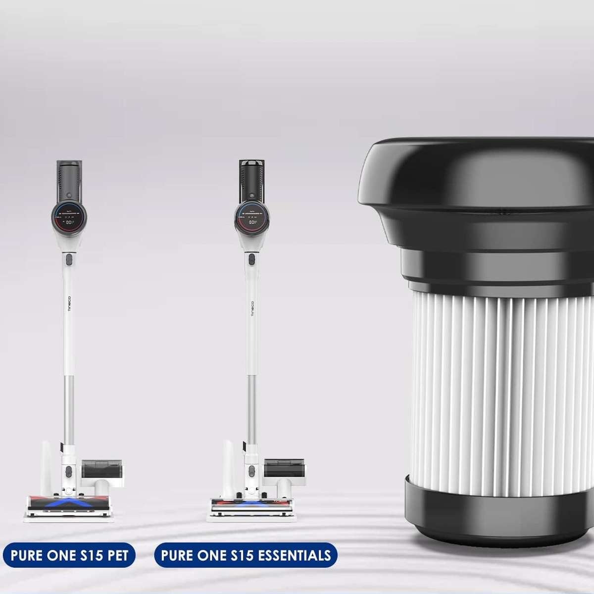 PURE ONE S15 HEPA Filter & Cover Assembly  Attaches Magnetically