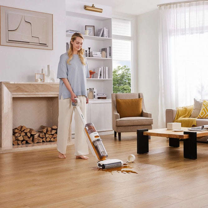iFLOOR Y2 PLUS - 30min, Wet Dry Vacuum Cordless Floor Washer & Mop Stick