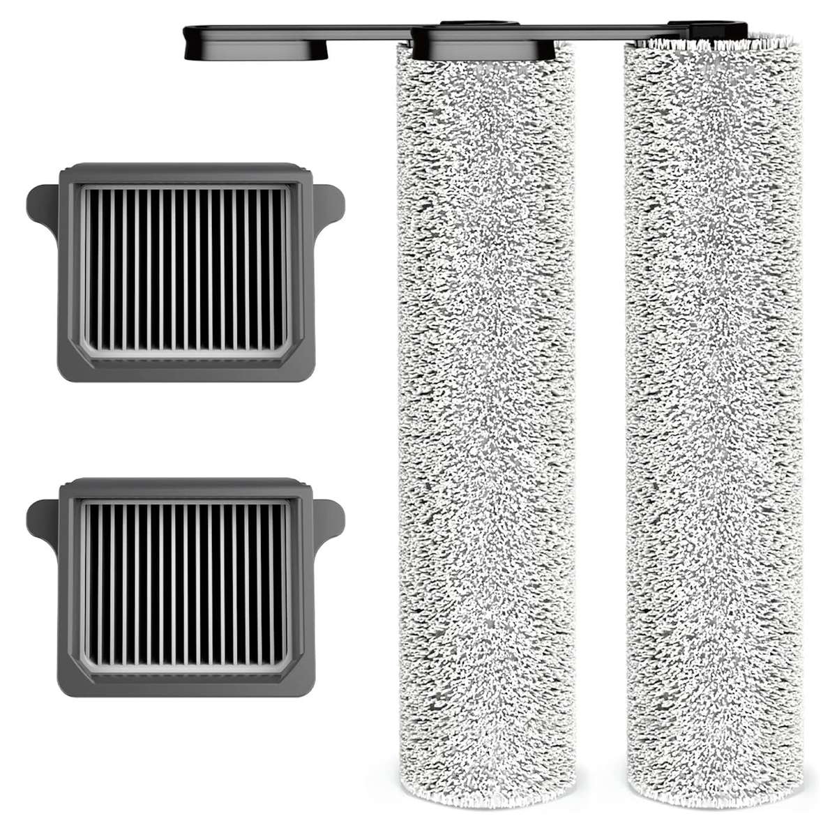 FLOOR ONE S7 Steam 2xReplacement HEPA Filter Assembly,2xBrush Roller - UNBOXED DEAL