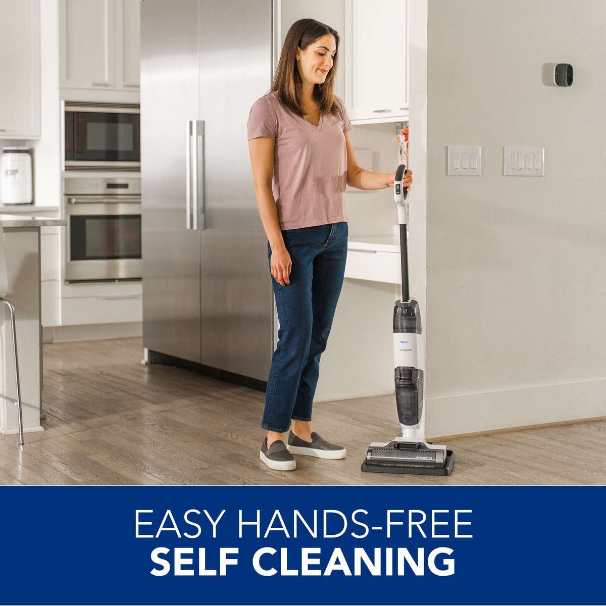 iFLOOR 2 - 22min, Wet Dry Cordless Vacuum Floor Washer & Mop Stick