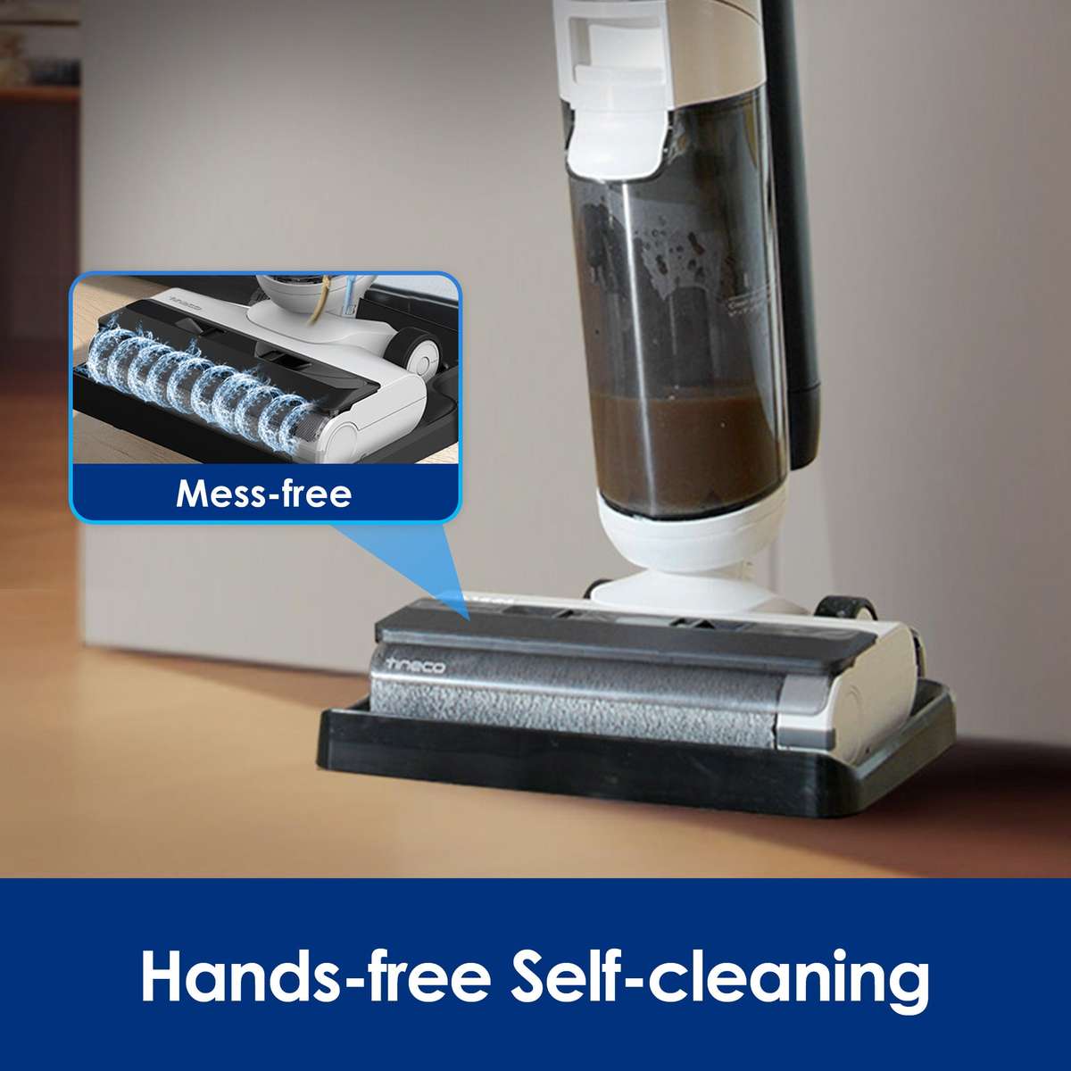 iFLOOR 5 - 35min, Wet Dry Vacuum Cordless Floor Washer & Mop Stick