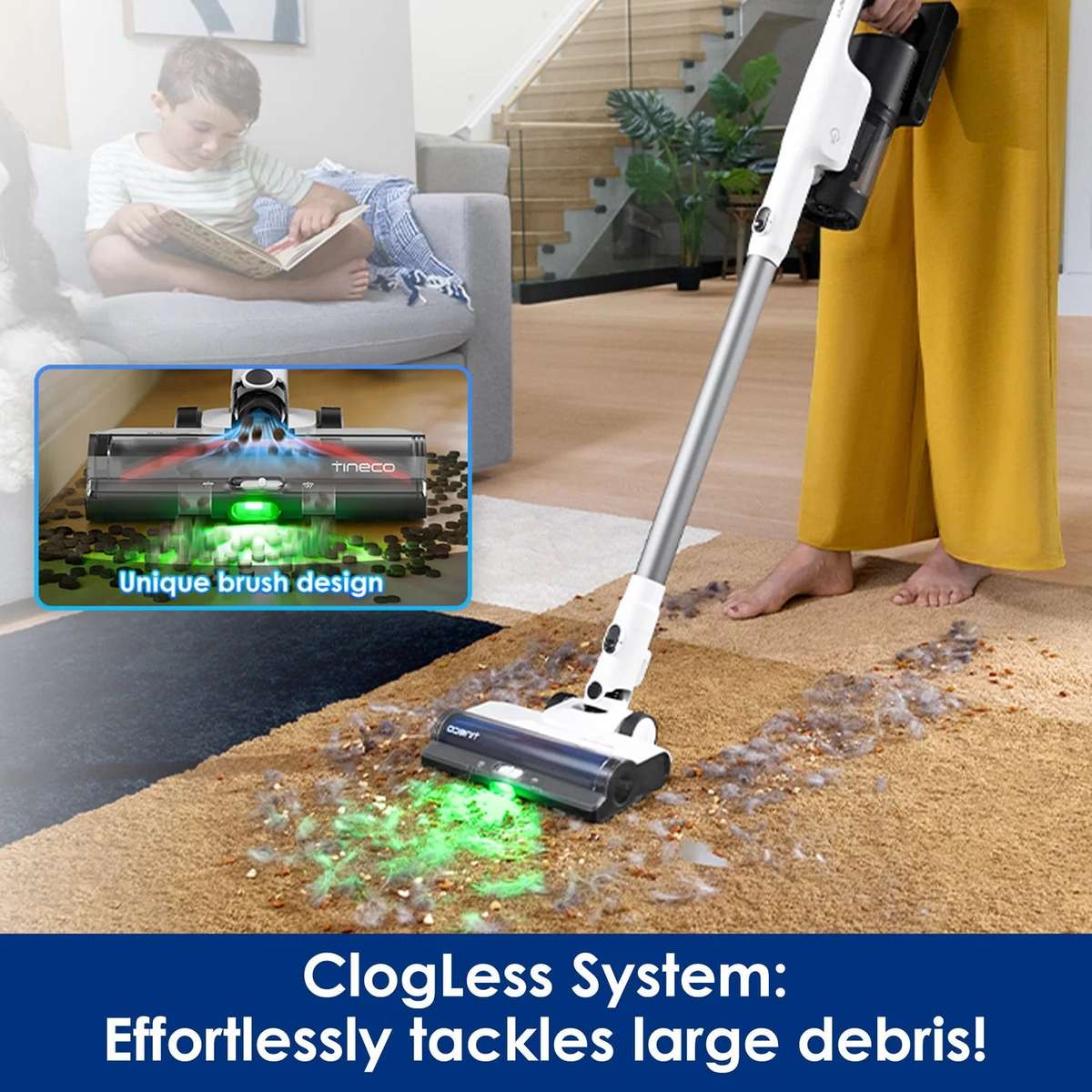 PURE ONE STATION 5 - Cordless Vacuum & Handvac Stick, 75 Min, 175W