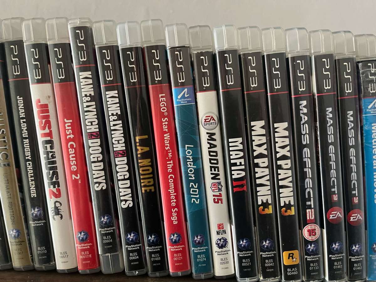 PlayStation 3 Console with 3 Games of your choice - Combo