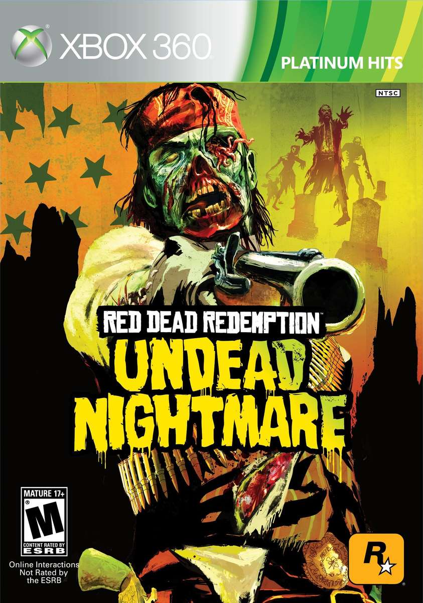 Red Dead Redeption Undead Nightmare Xbox 360