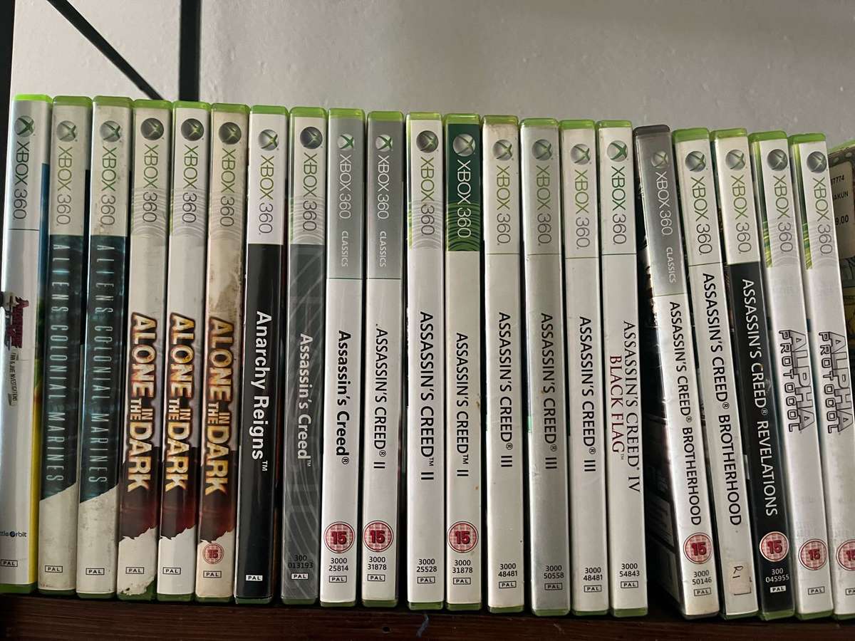 Xbox 360 games each