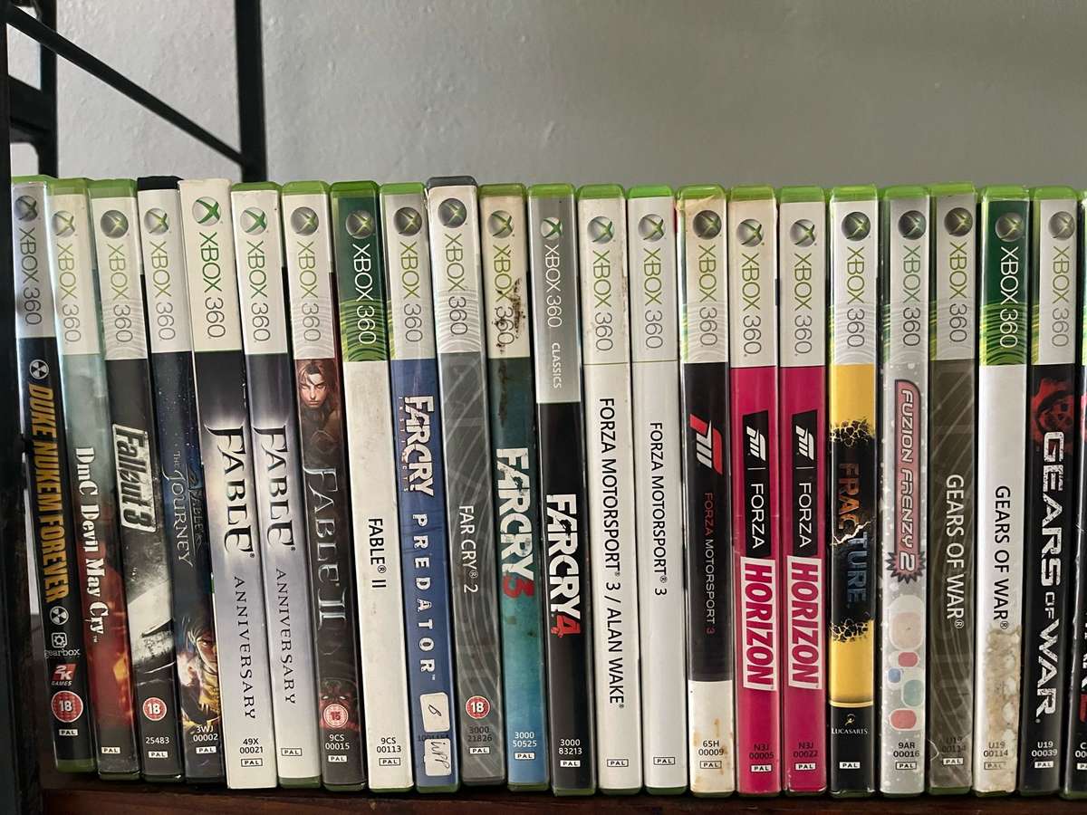Xbox 360 games each
