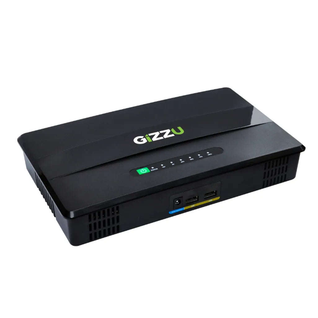 GIZZU 60W 65WH 17600MAH MINI POE DC UPS LITHIUM - BLACK