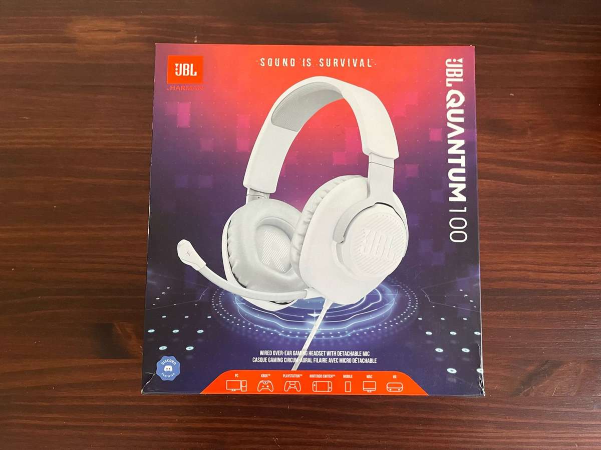 JBL Quantum 100 Wired Gaming Headset