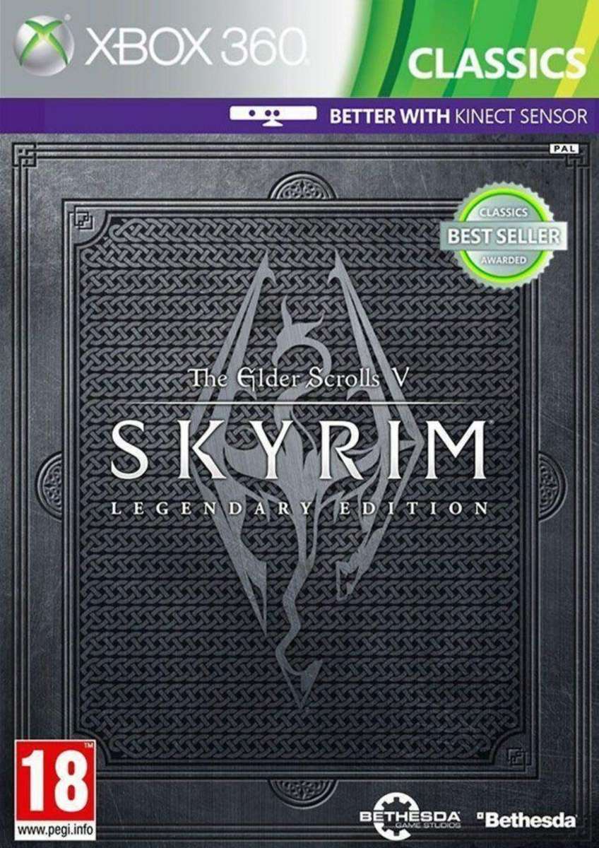 The Elder Scrolls v Skyrim Legendary Edition Xbox 360