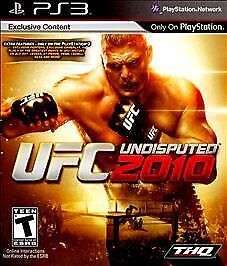 UFC Undisputed 2010 PS3 (Sony PlayStation 3, 2010) Complete