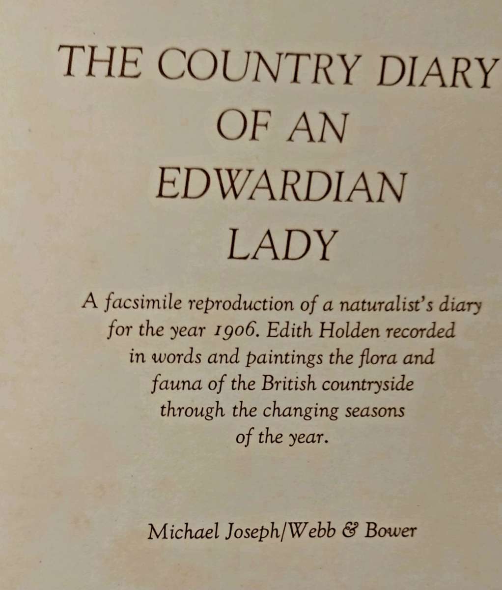 The Country Diary of an Edwardian Lady, Edith Holder