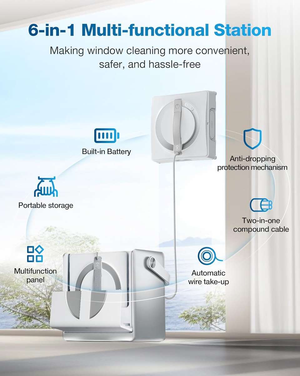 WINBOT W2 OMNI - Portable Window Cleaning Robot