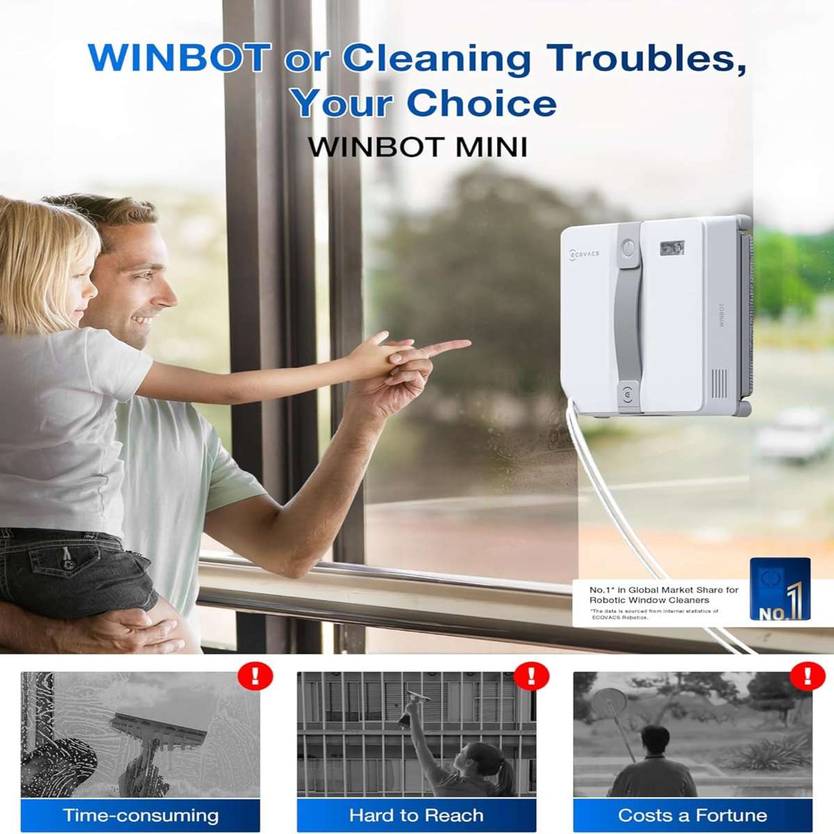 WINBOT MINI Automated Window Cleaner