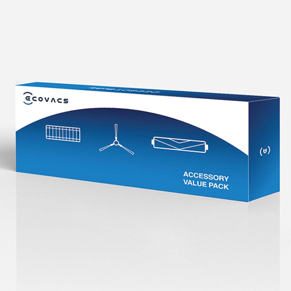 DEEBOT U2/U2 Pro Buddy Kit - 1 Main Brush, 4 Side Brush, 3 Filters