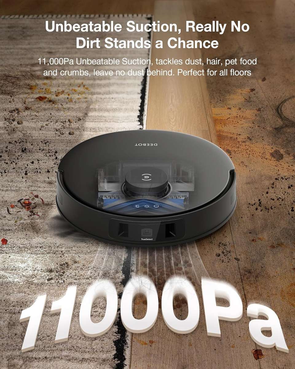 DEEBOT T30S COMBO COMPLETE Robot + Handheld Vacuum Stick & OMNI Station - 11000Pa, 290min Runtime