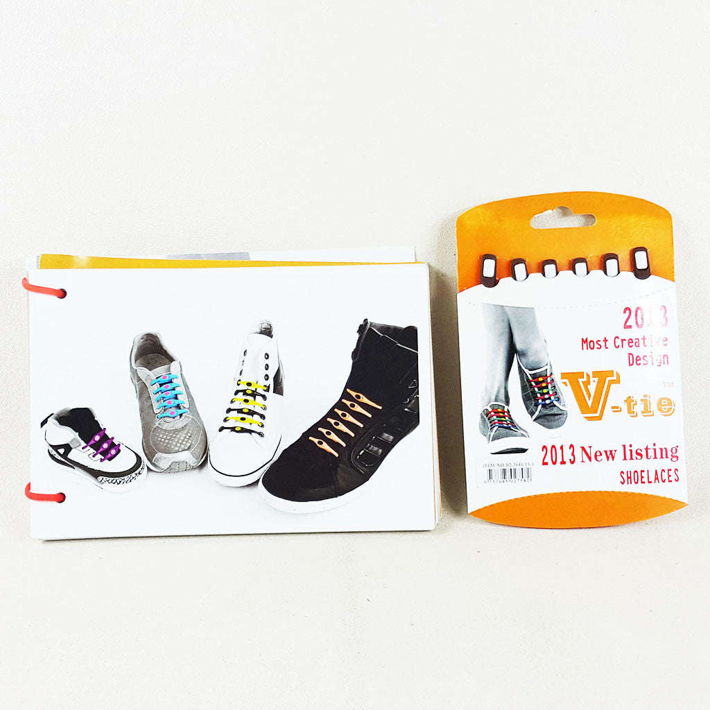 Plastic Shoe Laces - Brown shoe laces