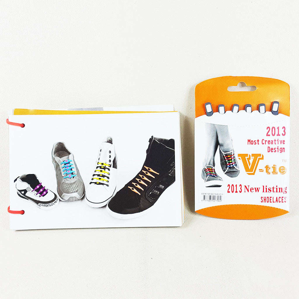 Plastic Shoe Laces - Grey shoe laces