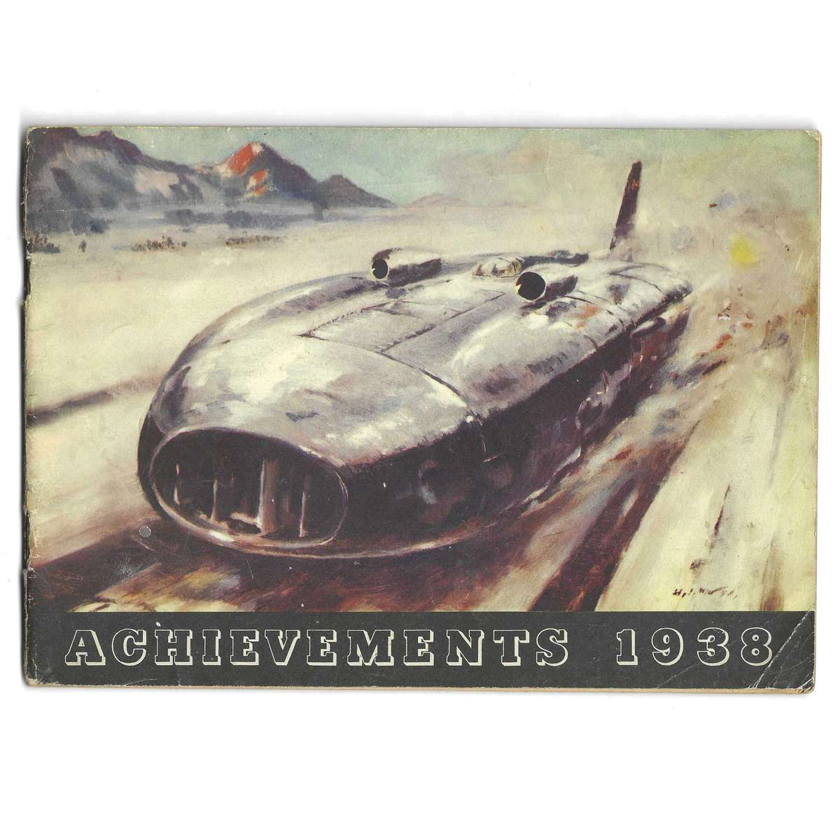 Castrol Achievements Booklet 1938 Vintage