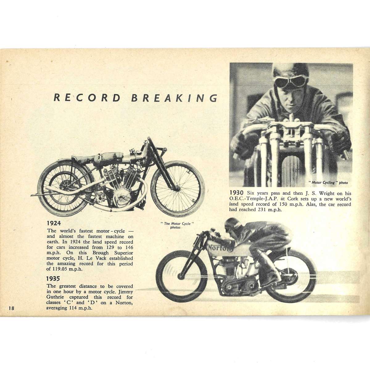 Castrol The First 50 Years Booklet - Vintage Company History