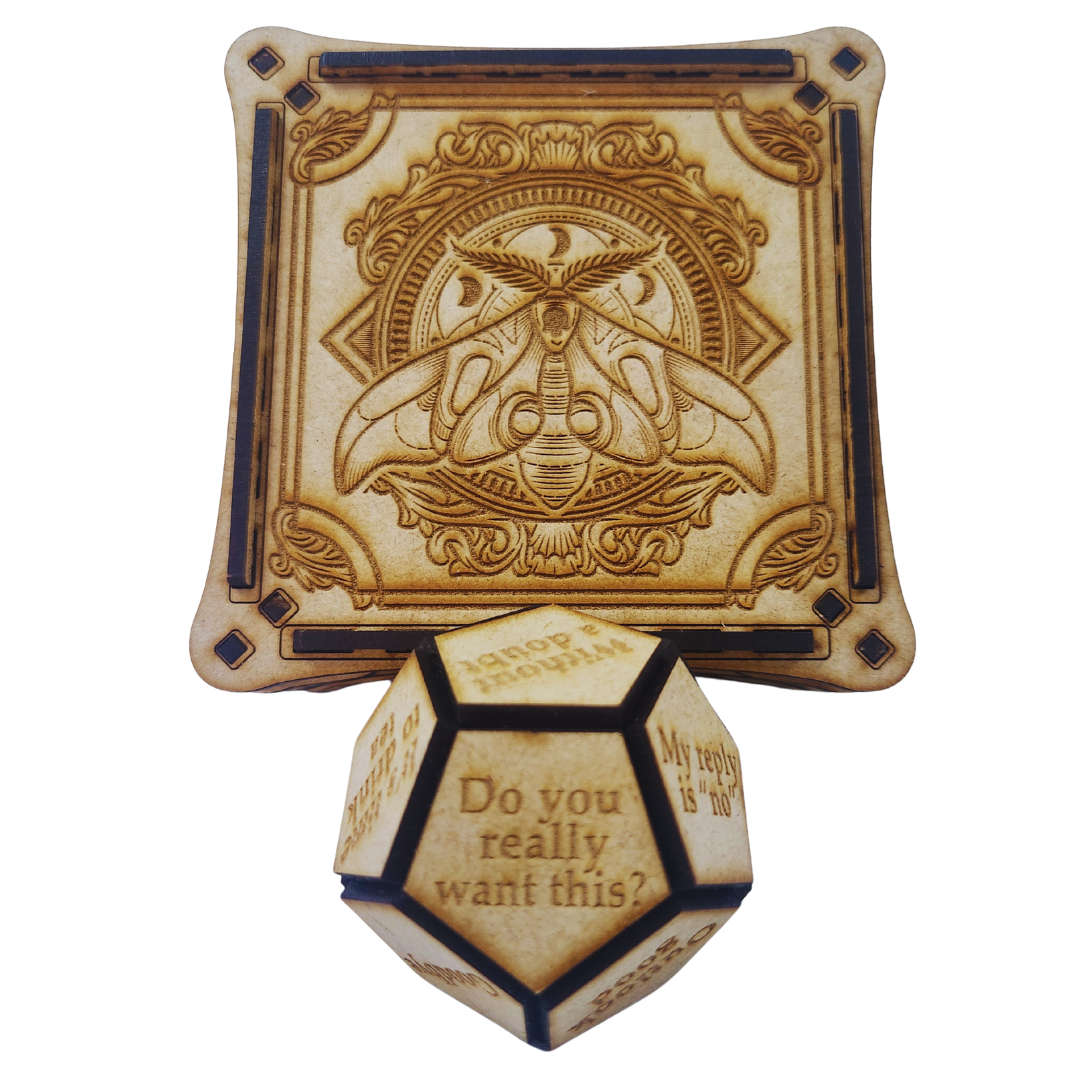 Lunar Moth Divination Dice