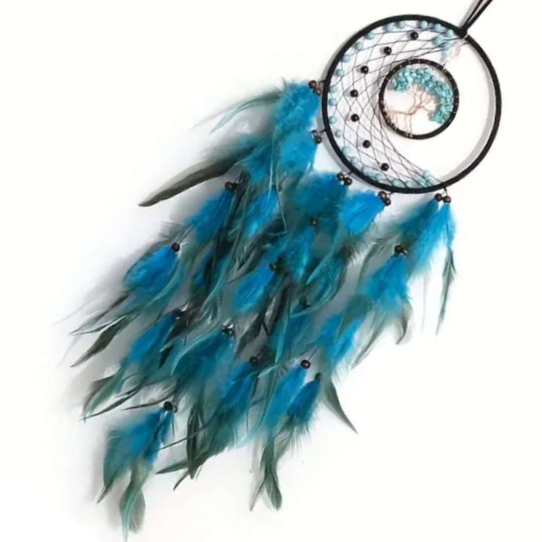 Tree of Life Moon Dreamcatcher  Intuition, Healing & Celestial Balance