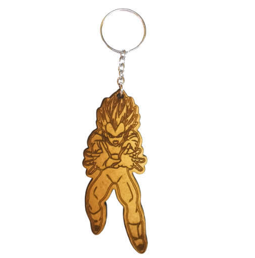 Vegeta Dragon Ball Z Themed Keyring