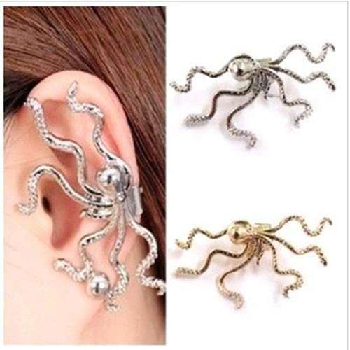 Ear Cuff (Earring) material Alloy B-PA004 - Silver