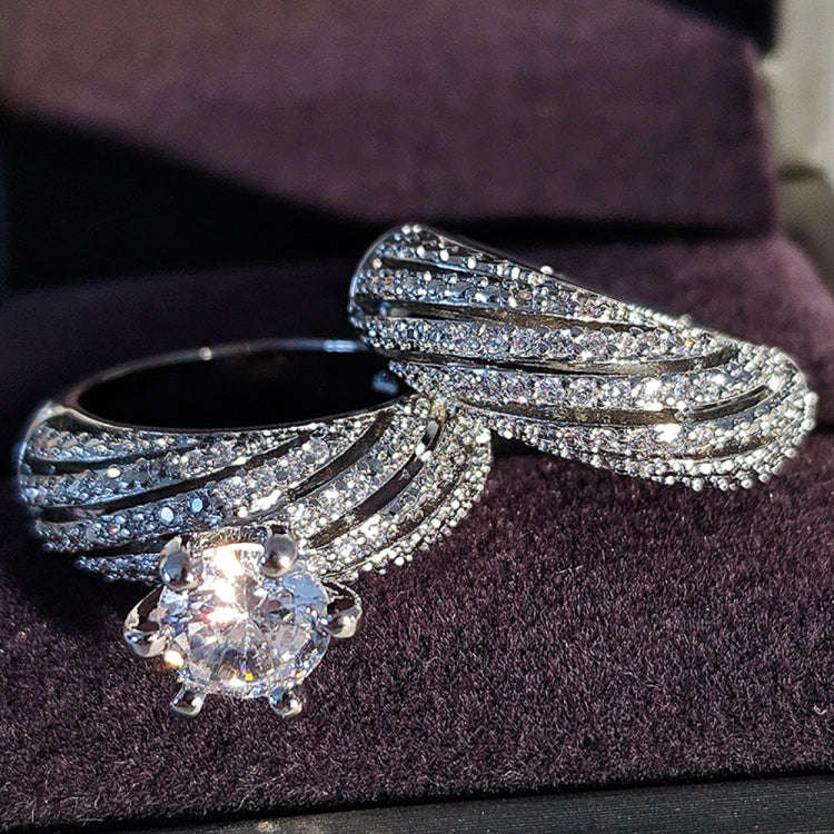 Women Vintage  Wedding Ring, Size:9