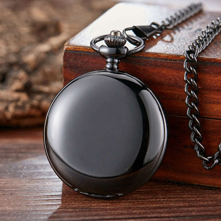 pm240 Classic Double Open Double Face Vintage Manual Mechanical Pocket Watch with Roman Lettering...