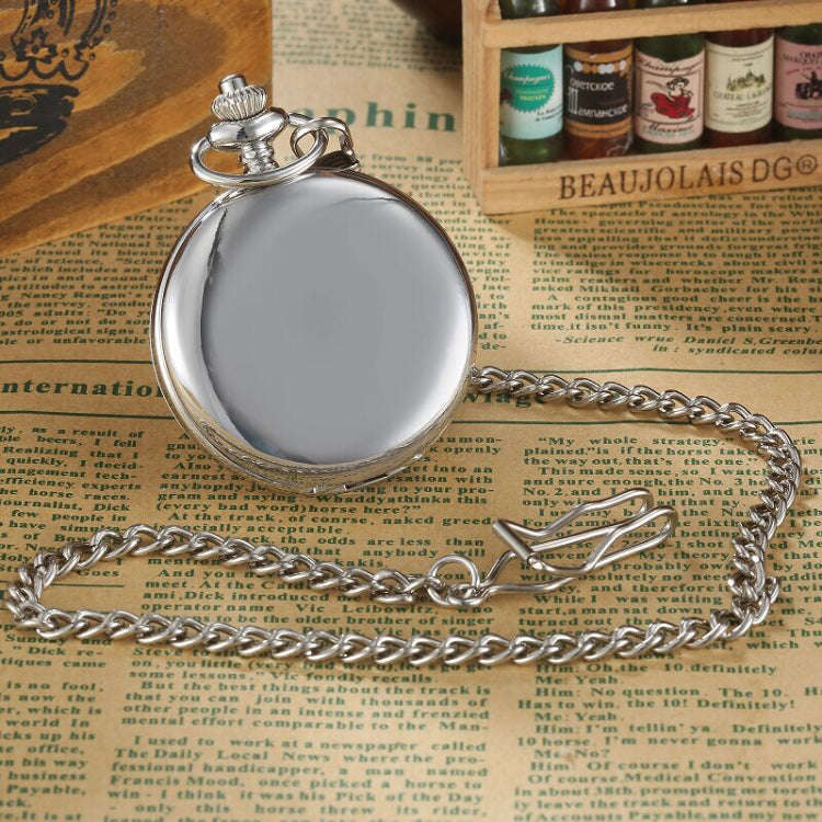 pm240 Classic Double Open Double Face Vintage Manual Mechanical Pocket Watch with Roman Lettering...