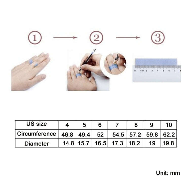 MSR014-A Sterling Silver S925 Plated Plated Row Moissanite Ring(No.6)