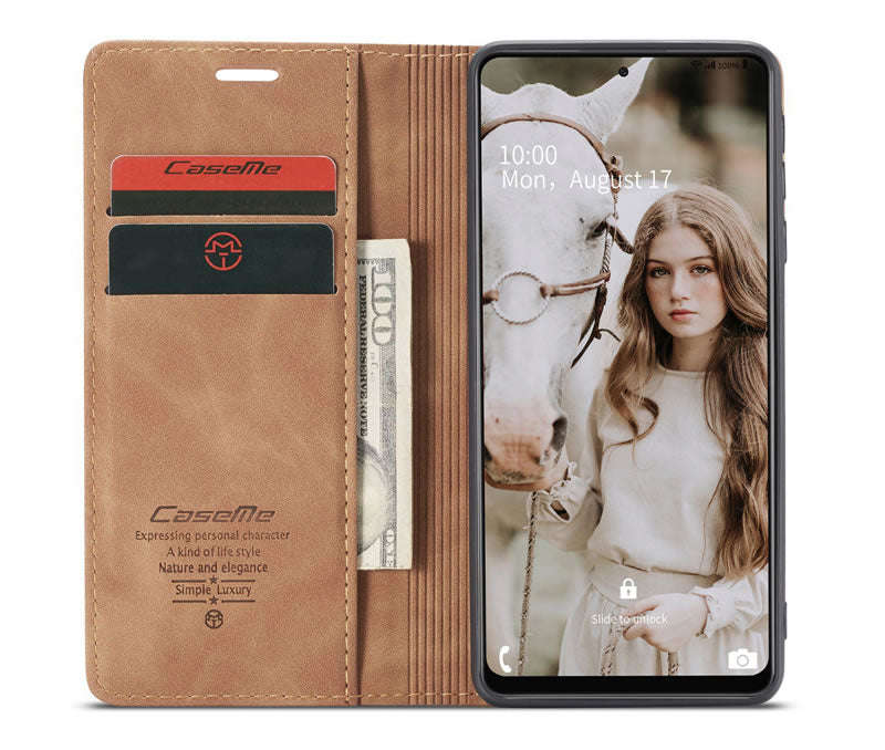 CaseMe Samsung Galaxy A73 5G Flip Wallet Case