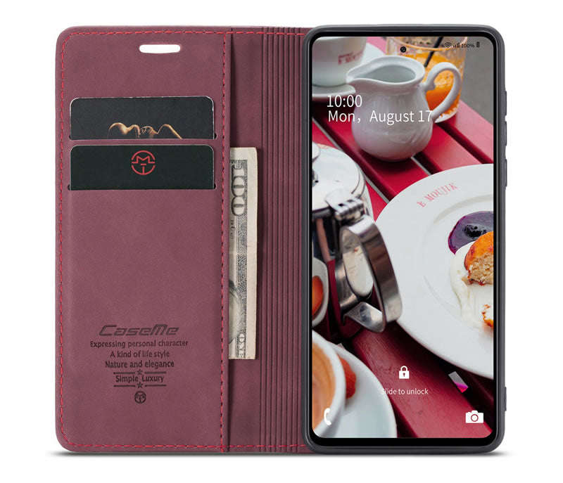 CaseMe Samsung Galaxy A73 5G Flip Wallet Case