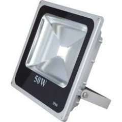 50 Watt  LED Floodlight  (Slim Line IP65) - Silver