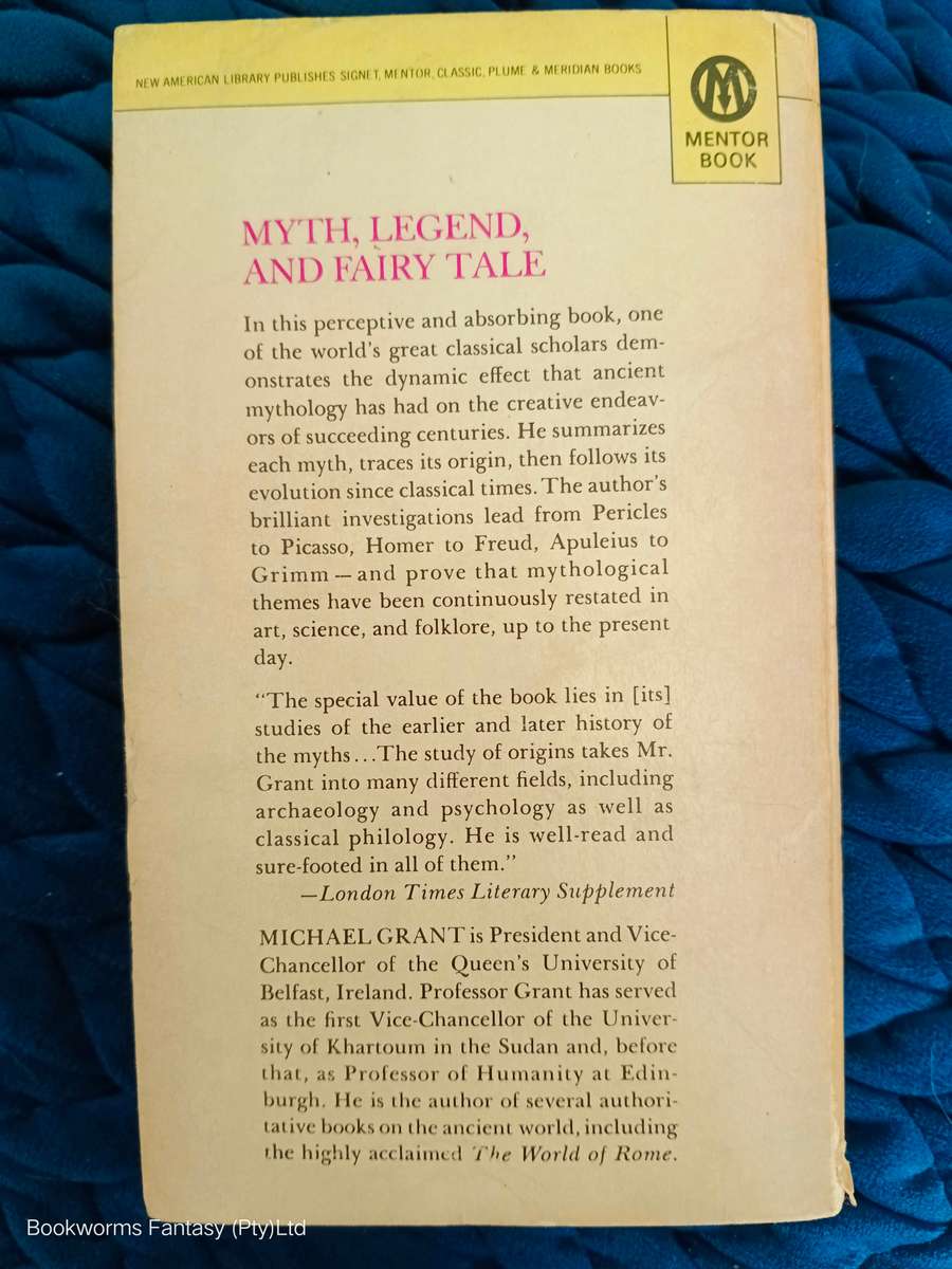 Myths of the Greeks and Romans by Michael Grant